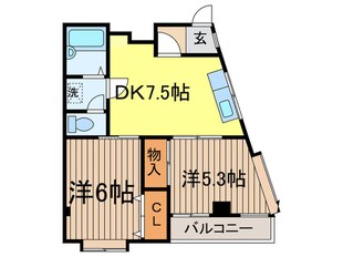 モンシャト－田無成和の物件間取画像